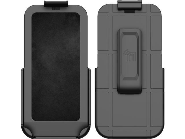 Black Ratchet Belt Clip Holster for iPhone 17 Pro Max (made to fit most cases)