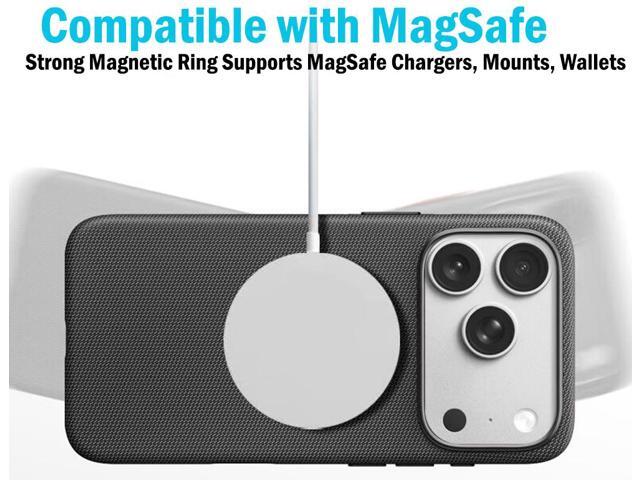 Woven Case + Wallet + Crossbody Strap for iPhone 17 Pro Max - Matte Black