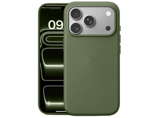 Woven Case + Wallet + Crossbody Strap for iPhone 17 Pro Max - Forest Green