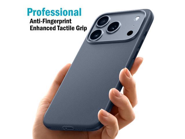 Woven Case & Belt Clip for iPhone 17 Pro Compatible with MagSafe - Navy Blue