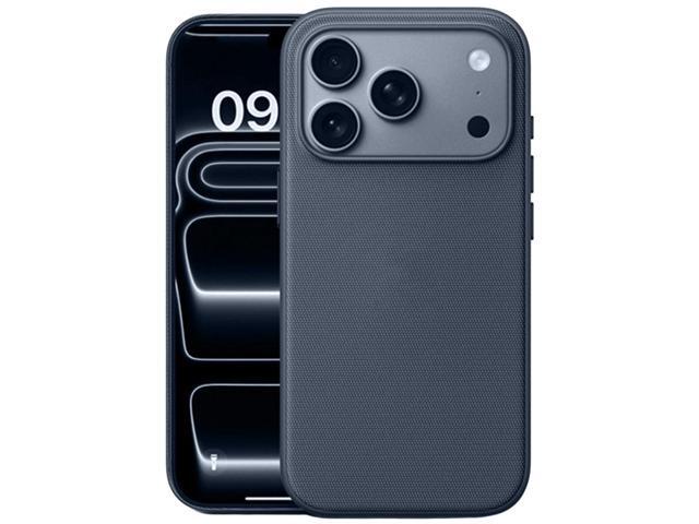Woven Case + Wallet + Crossbody Strap for iPhone 17 Pro - Navy Blue
