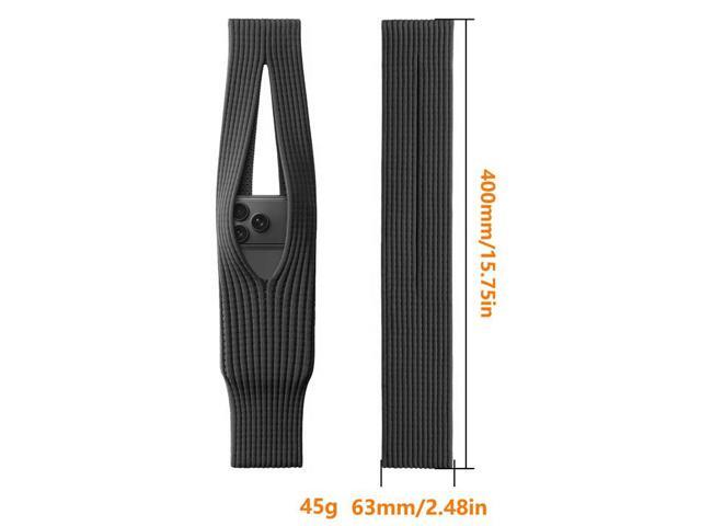 Fashion Sock-Pocket Carrying Case Pouch for Cell Phone, iPhone - Black