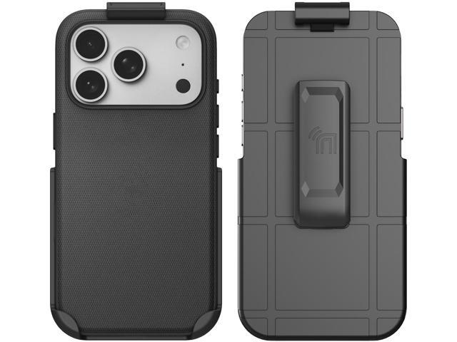 Woven Case & Belt Clip for iPhone 17 Pro Max (Compatible with MagSafe) - Black