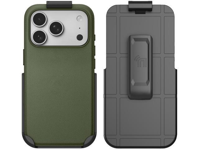 Woven Case & Belt Clip for iPhone 17 Pro Max (Compatible with MagSafe) - Green