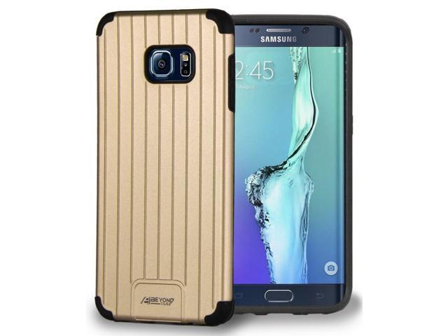 GOLD MATTE METALLIC SLIM DUO-SHIELD CASE COVER FOR SAMSUNG GALAXY S6 EDGE PLUS +