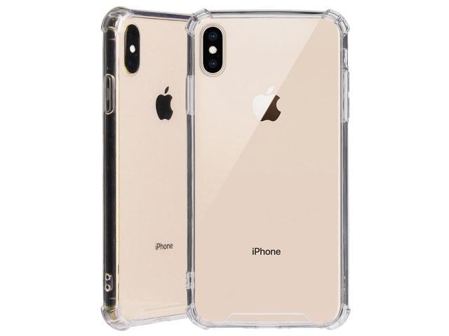 AquaFlex TPU Anti-Shock Clear Case Cover Hard Back for Apple iPhone Xs Max 6.5'