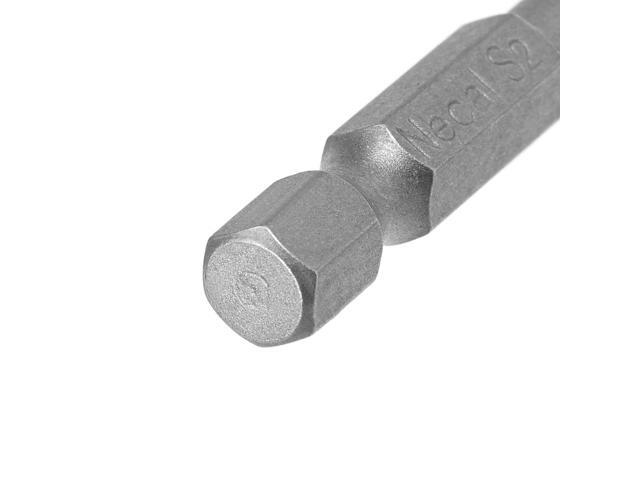 5Pcs 1/4-Inch Hex Shank 65mm Length Phillips 5PH1 Magnetic Screw Driver S2 Screwdriver Bits