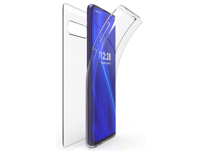 Tri-Max Clear Screen Guard Full Body TPU Wrap Case Cover for Samsung Galaxy S10