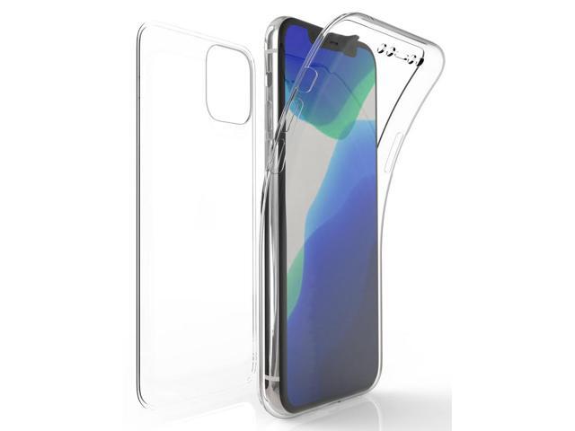 Tri-Max Clear Screen Guard Full Body Wrap Case TPU Cover for Apple iPhone 11 Pro