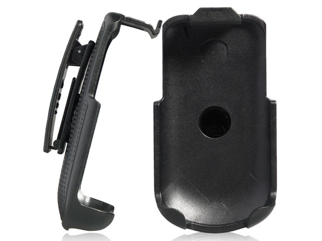 Black Belt Clip Holster Case Stand for Kyocera DuraXV LTE (Only E4610 E4710)