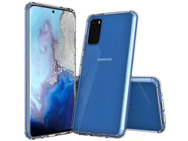 AquaFlex Transparent Anti-Shock Clear Case Slim Cover for Samsung Galaxy S20