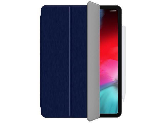 Navy Blue Folio Flip Case Cover Viewing Stand for Apple iPad Pro 12.9' (2018)