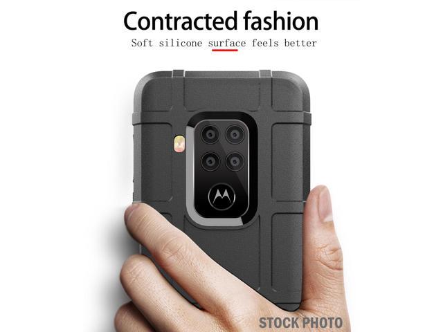 OD Olive Green Tactical Matte Rugged Shield Case Cover for Motorola One Zoom