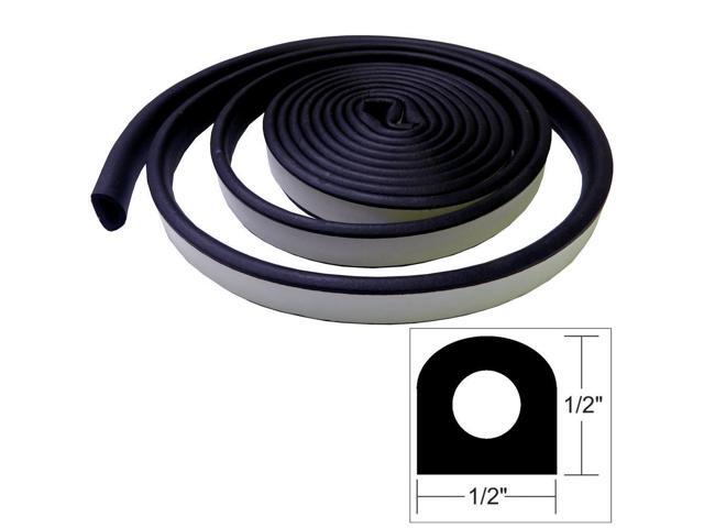 TACO 1/2' X 1/2' WEATHER SEAL BLACK 10'