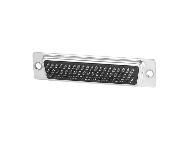 D-sub Connector DB78 Female Socket 78-pin 4-row High Density Port Terminal Breakout for Mechanical Equipment CNC Computers Pack of 2