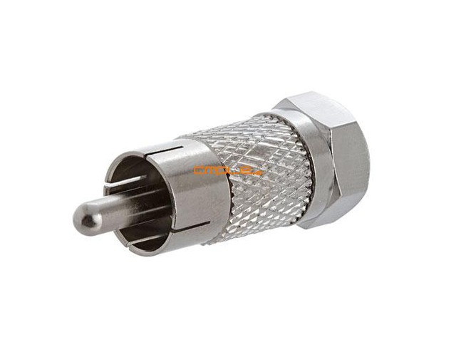 Cmple - F Male To RCA Male Adapter