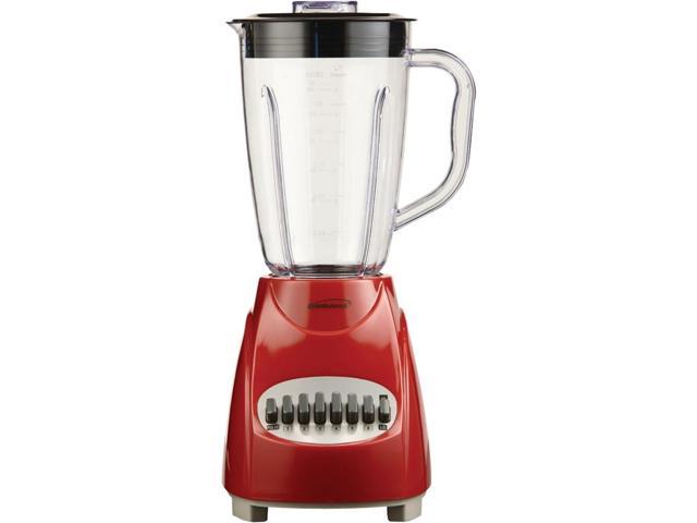 Brentwood Appliances JB-220R 50-Ounce 12-Speed + Pulse Electric Blender with Plastic Jar (Red) photo