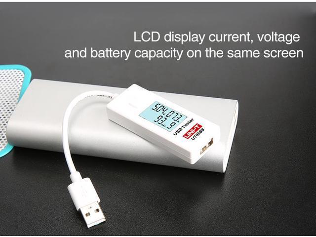 UNI-T UT658B USB Tester Phone Computer Charging Voltage Current Energy Monitor LCD Backlight