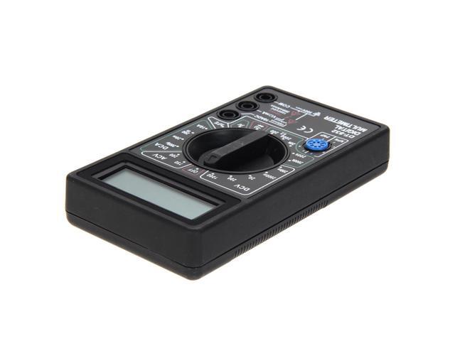 DT832 Digital LCD Multimeter DC AC Voltmeter Ammeter Ohm Tester Meter Buzzer Function with Test Probe For RC Model