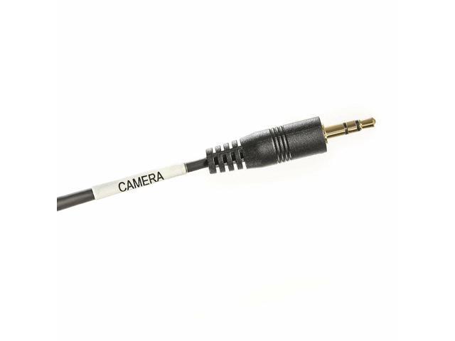 Movo MV-RC100 3.5mm Line-to-Microphone Attenuator Cable for HDSLR Cameras