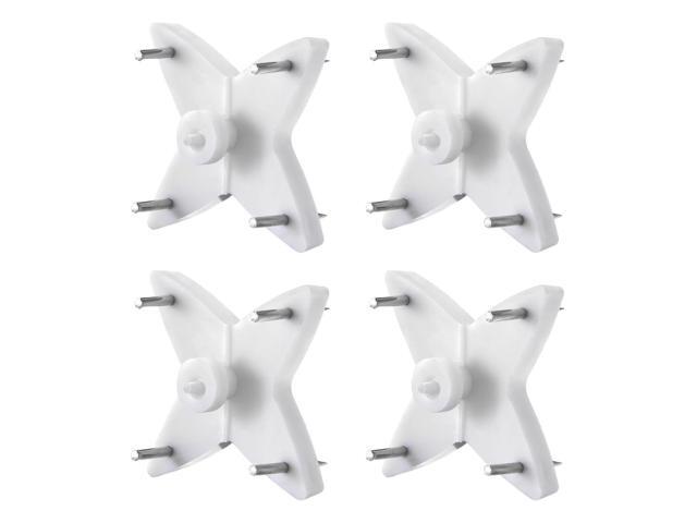 17lbs Hardwall Hanger for Hardware, Fasteners & Hooks Wall Mount Non-mark Hook Picture Photo Frame Hangers, 50 Pcs