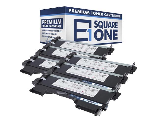 eSquareOne Compatible High Yield Toner Cartridge Replacement for Brother TN420 TN450 (Black, 6-Pack)