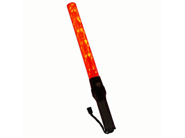 iMBAPrice 21' Long LED Signal Traffic Safety Flashing Control Wand Baton Flashlight with Two Flashing Modes for Parking