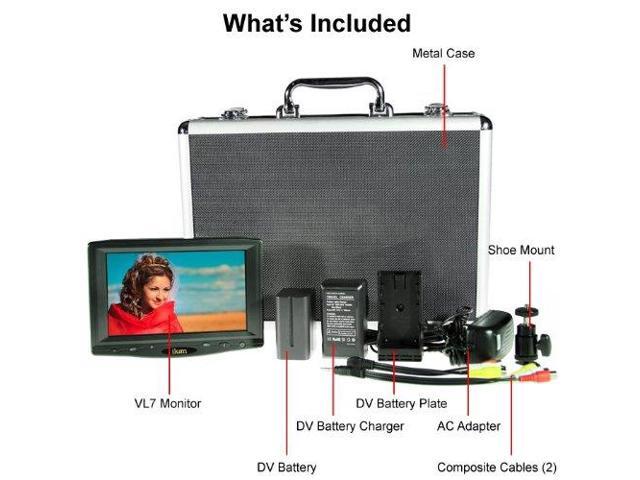 Ikan VL7-DK-P VL7 Deluxe Kit for Panasonic (Black)