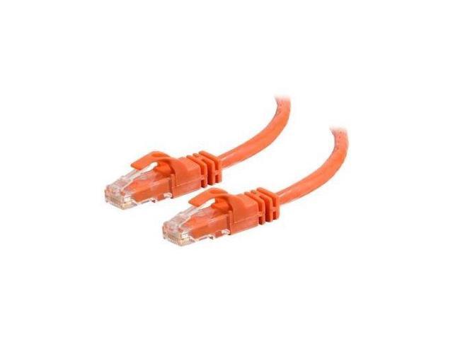 7 Ft (7ft) Cat6 Ethernet Network Patch Cable RJ45 (10 Pack) Orange