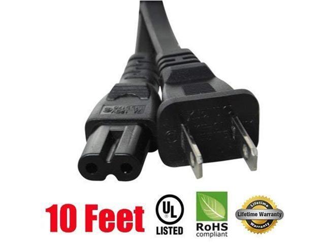 iMBAPrice 10 Feet Long AC Power Adapter Cord for Microsoft Xbox (Original Xbox) [Bulk Packed]