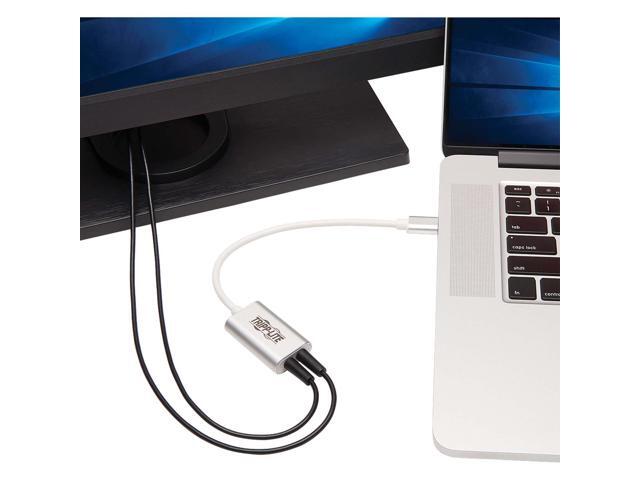 Tripp Lite U437-002 USB-C to 3.5 mm Stereo Audio Adapter - USB 2.0, Silver
