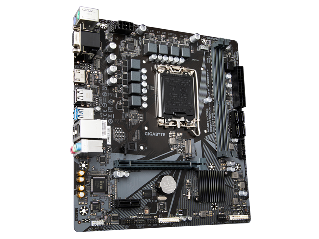 Gigabyte H610M H DDR4 Motherboard CPU SOCKET LGA1700 Intel HDMI VGA GbE LAN
