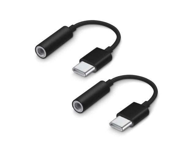 LANMU USB Type C to 3.5mm Female Audio Adapter Aux Cable Stereo Earphone Convertor for Motorola Moto Z,MacBook Pro,Nexus 5X,Samsung S8 Note 8 and...