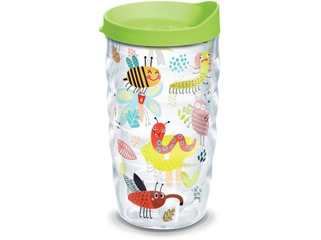 Photos - Glass Tervis Cool Bugs Insulated Tumbler with Wrap and Lid, 10 oz Wavy - Tritan, 