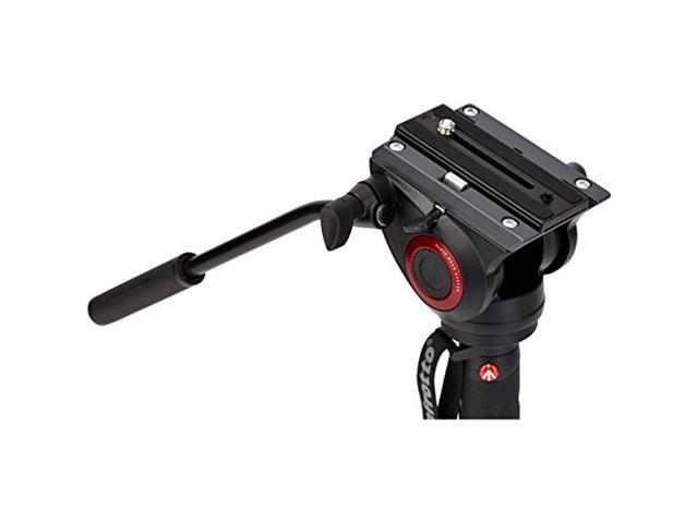 Manfrotto Xpro Aluminum Video Monopod with 500 Series Video Head, Black (MVMXPRO500US)