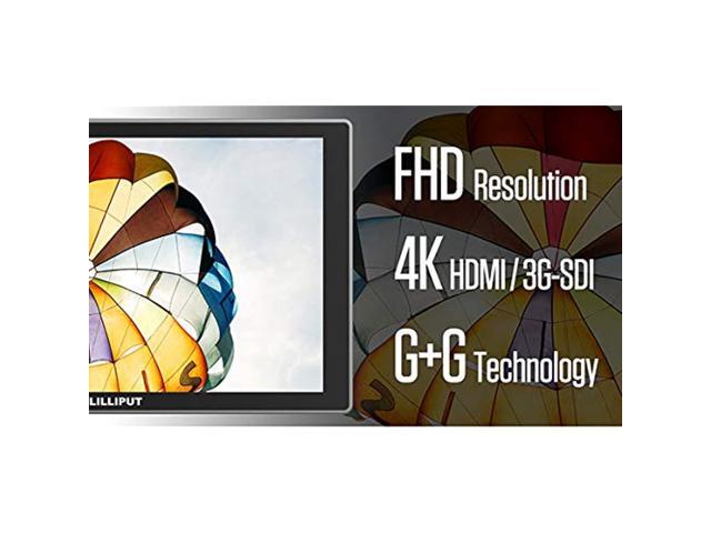 LILLIPUT A11 10.1' 4K Camera Monitor with 4K HDMI and 3G-SDI Input & Loop Output 1920x1200 Full HD Resolution
