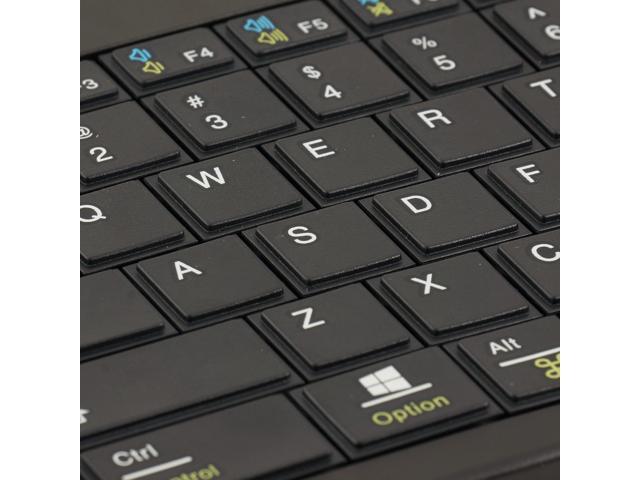 Goldtouch GTP-0044W Go!2 Bluetooth Wireless Mobile Keyboard, Portable Foldable Travel Keyboard Black