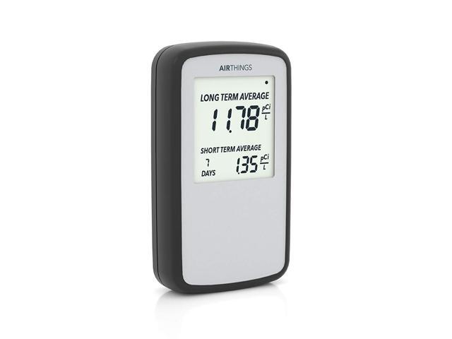 Corentium Home Radon Detector by Airthings 223 Portable, Lightweight, Easy-to-Use, (3) AAA Battery Operated, USA Version, pCi/L