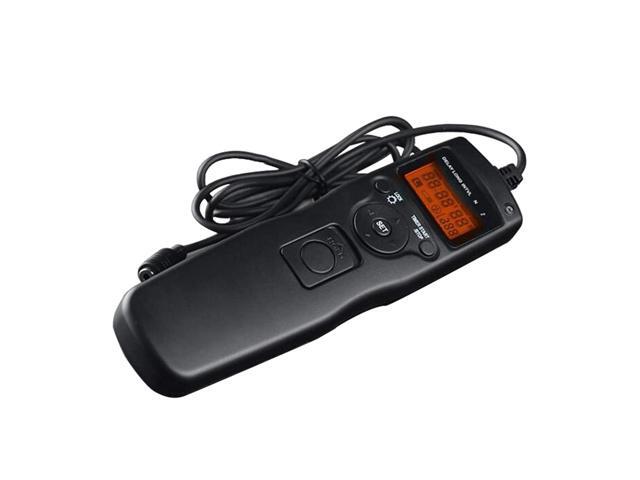 JNORSEN Digital Timer Remote Control,Timing Shutter Release, Wired Timer Remote Shutter, Camera Controller, Compatible with Nikon...