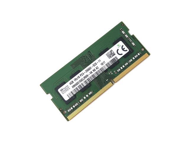 SK hynix HMA851S6CJR6N - VK Non ECC PC4-2666V 4GB DDR4 at 2666MHz 260pin SDRAM SODIMM Single Kit Laptop Memory - OEM
