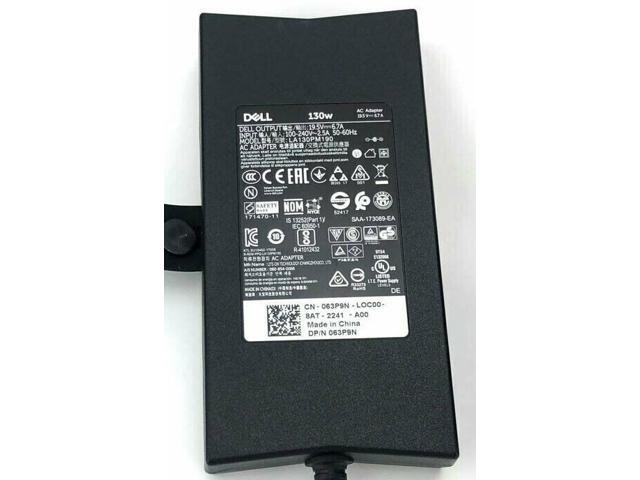 Genuine Dell LA130PM190 AC Adapter Power Supply Chargers 130W 19.5V 6.7A W/Cord