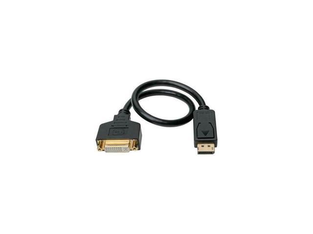 Displayport To Dvi Adapter Converter Cable M/F 1080P Black 1Ft
