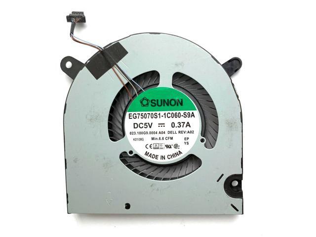 Gpu and Cpu cooling fan for Dell G3-3590 04NYWG 0160GM DFS5K12304363B