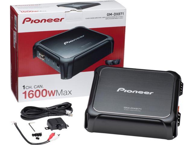 Pioneer - 1-Channel Class D Mono Amplifier - Black - image 5
