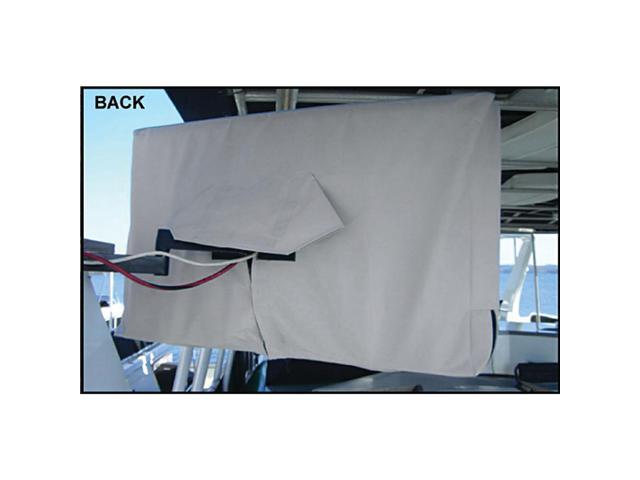 Solaire - Outdoor TV Cover for Most Flat-Screen TVs Up to 70" - Neutral Gray - image 10