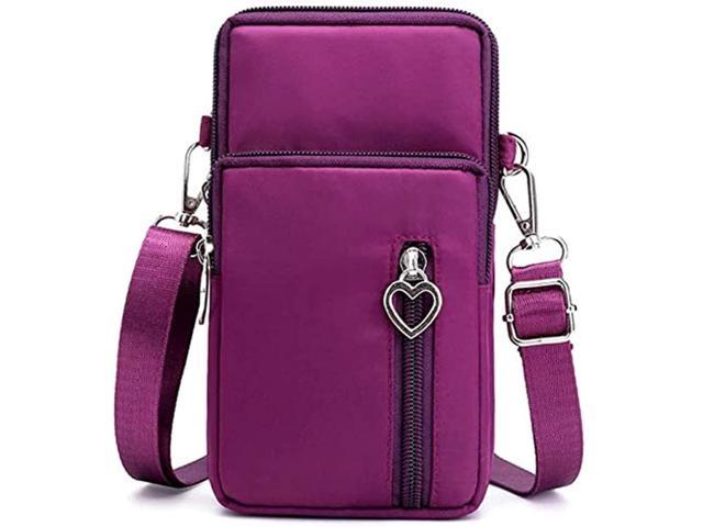 Cellphone Purse Wallet Cross Over Body Bag Shoulder Pouch Wristlet Armband For Samsung A20 A21 A11 A50 Note 20 Ultra S20 Ultra 5G S20 Plus Lg V60. (690129058992 Electronics Communications Telephony) photo