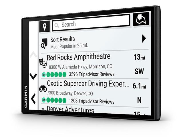 Garmin - DriveSmart 76 7" GPS with Built-In Bluetooth, Map Updates and Traffic Updates - Black - image 5
