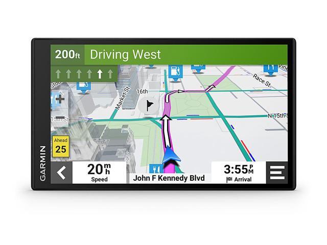 Garmin - DriveSmart 76 7" GPS with Built-In Bluetooth, Map Updates and Traffic Updates - Black - image 7