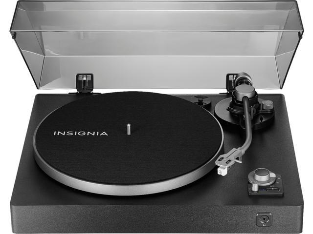 Insignia™ - Bluetooth Stereo Turntable - Black