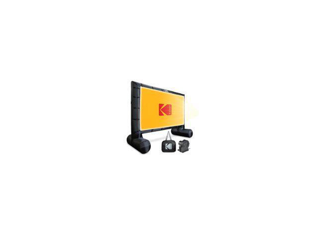 KODAK Inflatable Outdoor Projector Screen 17.5 Feet, Blow-Up Screen for Movies, TV, Sports Games & More Includes Air Pump, Storage Carry Case,...